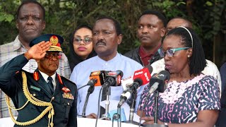 Azimio leaders issue shocking statement after KDF Boss Francis Ogolla's death!!