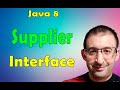 38- Java 8 Tutorial - Supplier Interface