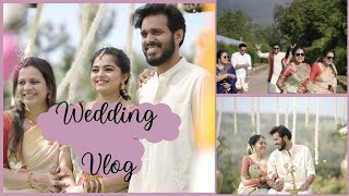 Wedding Vlog|നാത്തൂന് കല്യാണം|കന്നഡ പെണ്ണിന് മലയാളി പയ്യന്‍|The 2 states Wedding|Malayalam Vlog|