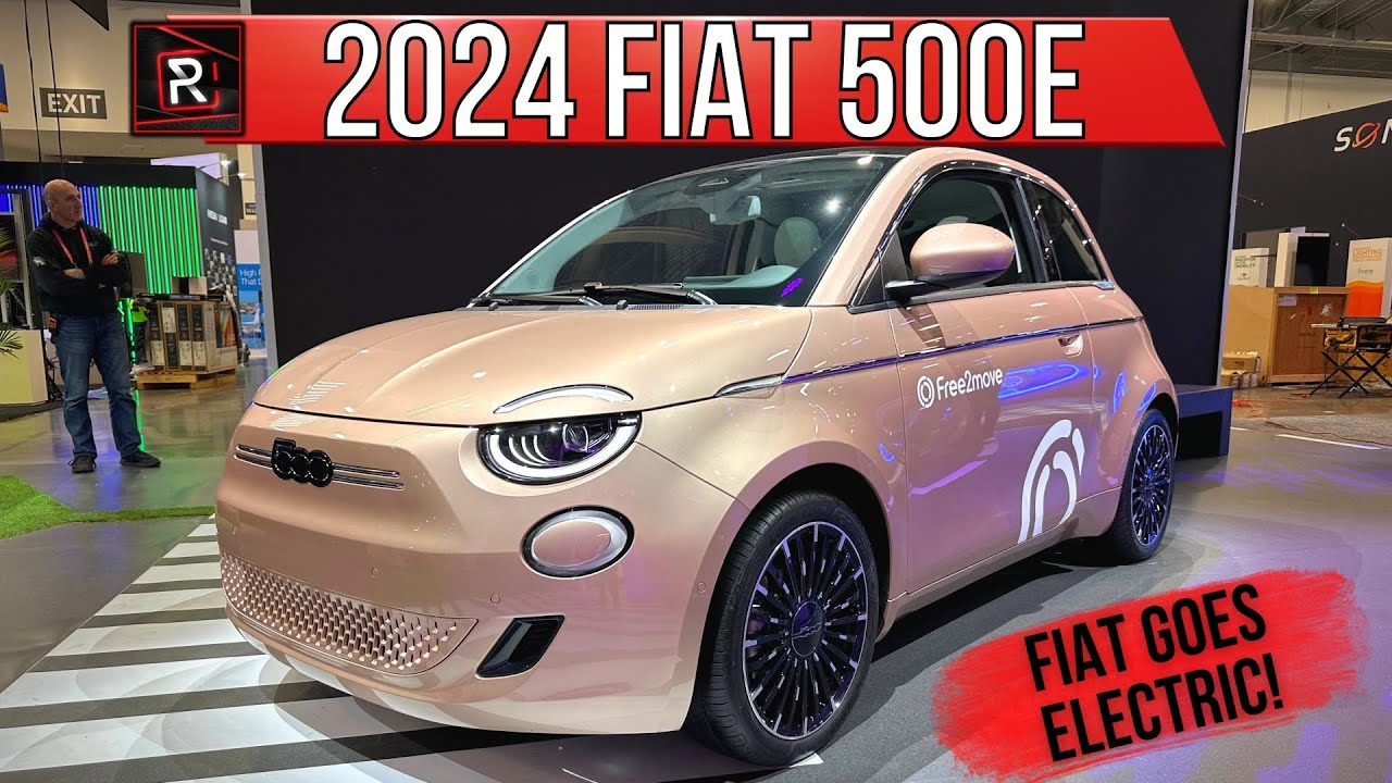 The 2024 Fiat 500e Is A Cute Little Italian Electric City Car ...