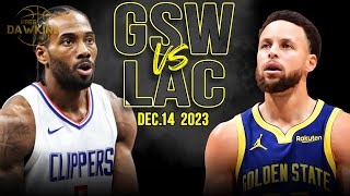 Golden State Warriors vs Los Angeles Clippers Full Game Highlights | December 14, 2023 | FreeDawkins