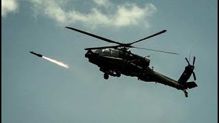 Uji Tembak Rudal AGM-114 Helikopter Apache TNI AD
