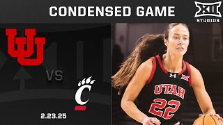 Utah vs. Cincinnati Condensed Game | 2024-25 Big 12 Women's Basketball