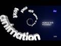 Next-Level Text Animation in After Effects (Advanced Tutorial)