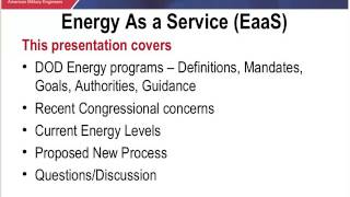 Energy as a Service