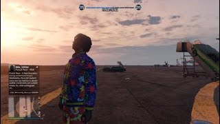Grand Theft Auto V Online - Muscle car fun at the airport