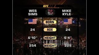 Wes Sims vs Mike Kyle