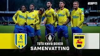 3️⃣ op rij: Oskar ZAWADA ook in de BEKER niet te stoppen 🔥 | Samenvatting RKC Waalwijk - SC Cambuur