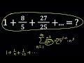 summing an interesting infinite sum