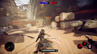 SWBF2 鮮やかなる剣術 三連続ジャンプ斬り Slash 3 times in a row.  I used to play Kylo Ren.   #ヒロヴィラ #swbf2  #starwars