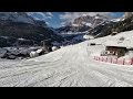 pista col alt 4 bellissima rossa che dal col alt torna a corvara altabadia dolomitisuperski ski