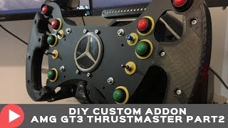 DIY Custom AMG GT3 Addon Thrustmaster (sestřih) PART2