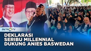 Deklarasi 1000 Millennial Pekalongan Dukung AMIN