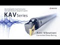 KAV Series - Interchangeable head boring bars with anti-vibration dampener system from KYOCERA