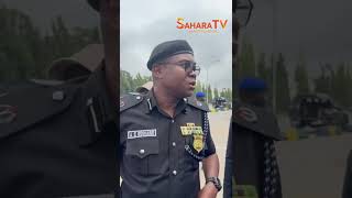 Sowore Confronts Police Officer,Demand for his AI Eye glass stolen by Police at Protest ground