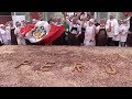 Peruvian Pastry Chefs Make World's Largest Black Chocolate Bar