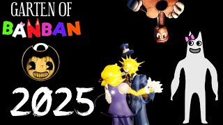 JUEGOS CONFIRMADOS EN 2025! GARTEN OF BANBAN 0 RP X WONDERLAND DE ROBLOX BENDY FUNSET STUDIOS Y MAS!