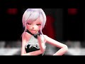 【mmd】ヒバナ ／hibana【弱音ハク／haku】