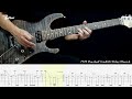 iron maiden the trooper guitar lesson with tab slow tempo