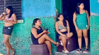 EL SALVADOR un tour por las calles de el colon Santa Ana Diciembre