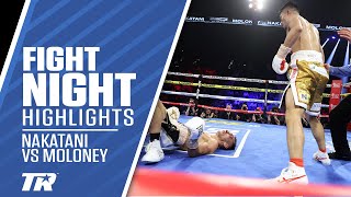 Junto Nakatani With The KO OF THE YEAR Over Moloney to Win Belt | FIGHT HIGHLIGHTS