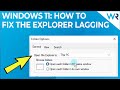 Is Windows 11’s File Explorer lagging? Here’s how to fix it!