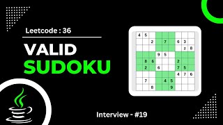 Valid Sudoku ( Leetcode : 36 ) | Java | Tamil