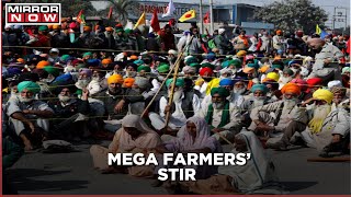 Mega farmers' stir in U.P results in tense situation after agitating kisans clashed with the police