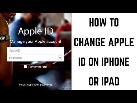 How to Change Apple ID on iPhone or iPad How to Change Apple ID on iPhone or iPad