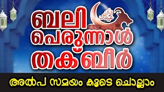 ബലിപെരുന്നാൾ തക്ബീർ രാവ് | അൽപ സമയം കൂടെ ചൊല്ലാം | CM MADAVOOR MEDIA