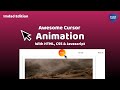 Awesome Cursor Animation with CSS & JavaScript | Imdad Edition