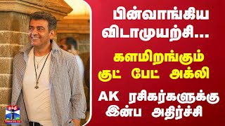 பின்வாங்கிய விடாமுயற்சி... களமிறங்கும் குட் பேட் அக்லி - AK ரசிகர்களுக்கு இன்ப அதிர்ச்சி