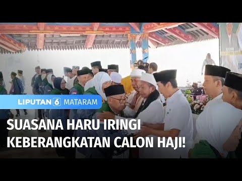 Isak Tangis Keluarga Iringi Keberangkatan Calon Haji | Liputan 6 ...