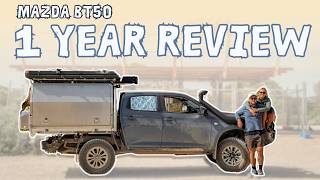 IS THE MAZDA BT50 WORTH IT? We review our touring vehicle after 1 YEAR!