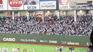 2014.4.22 ファイターズ スタメン応援歌（1-9）