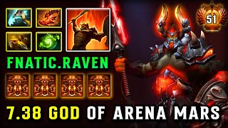 7.38 GOD OF ARENA OFFLANE By Raven Mars | Scythe of Vyse + Refresher Orb | 100% Show no Mercy DOTA 2