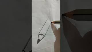 how to draw a pencil @jovanartstudio #shorts # toxic