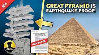 NEW DISCOVERY: Scientists Discover Great Pyramid is Earthquake-Proof!