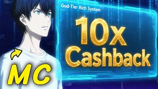 Spend $1,Get 10x Cashback—I Went from Broke to Billionaire Instantly!#anime #Manga #CrimsonStoryline