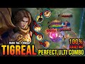 MVP Tank!! Perfect Ultimate Combo Tigreal 100% Annoying!! - Build Top 1 Global Tigreal ~ MLBB