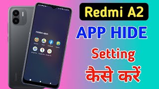 How to hide apps in Redmi a2 /Redmi a2 app hide/app hide setting
