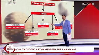 Όλα τα πρόσωπα στην υπόθεση της Αμαλιάδας και πώς συνδέονται | Ethnos