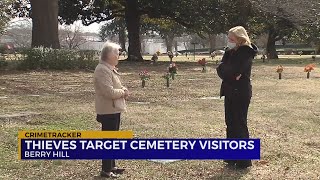 Thieves Target Cemetery Visitors
