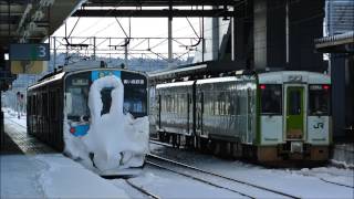 快速しもきた 八戸駅発車時肉声車内放送