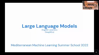 2022.06 Large Language Models - Angeliki Lazaridou