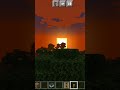 beautiful sunrise 🌄 in Minecraft/Alright.A