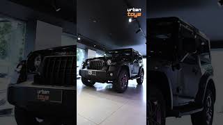 The 2023 Mahindra Thar LX Hard Top MT 4WD in bold Black! | Only covered 1865 Km | Urban Toyz