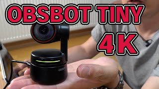 自動追尾型 WEBカメラ OBSBOT TINY 4K レビュー