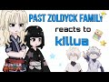 past ZOLDYCK FAMILY reacts to KILLUA's future (1/1) credits in desc.