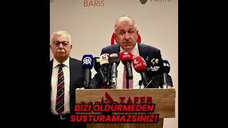 Bizi Öldürmeden Susturamazsınız!#ÜmitÖzdağYalnızDeğildir